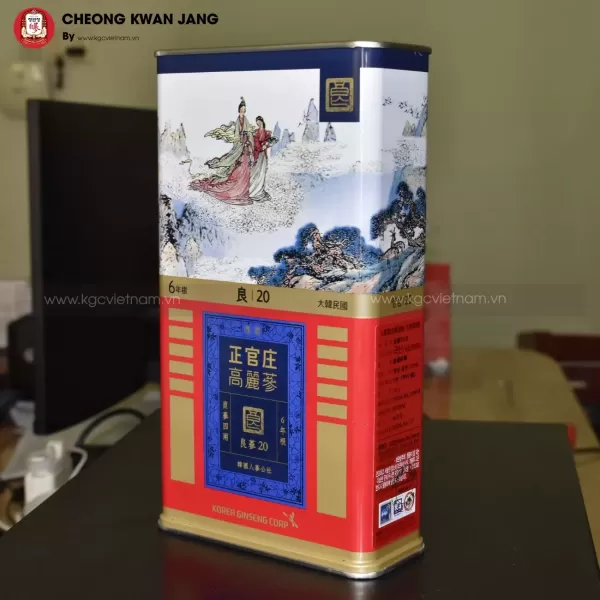 Hồng Sâm Củ Khô Cheong Kwan Jang Hàn Quốc 150 gam số 20( hộp 7 củ)