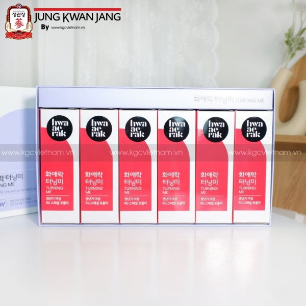 Nước hồng sâm phụ nữ KGC Jung Kwan Jang Hwa Ae Rak Turning Me 70ml x 30 gói