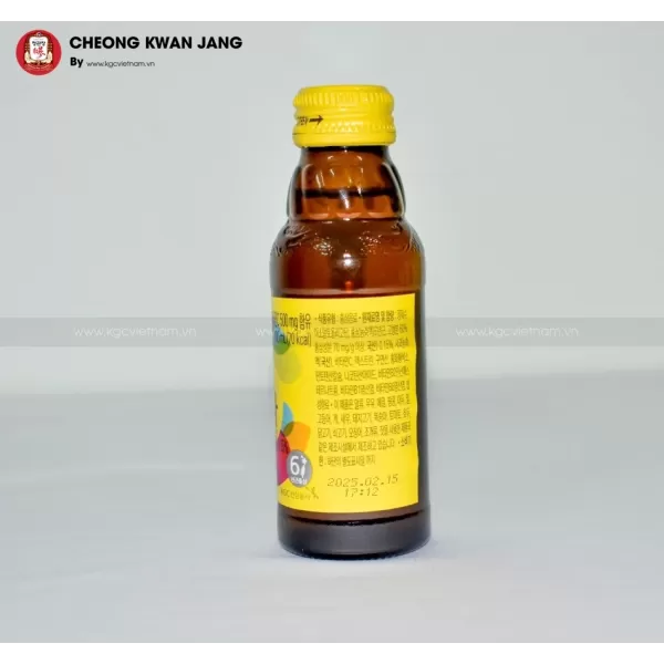 Nước uống tăng lực hồng sâm KGC Jung Kwan Jang Vita 100ml x 10 chai