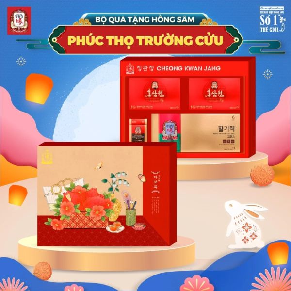 Bộ Quà Tặng KGC Cheong Kwan Jang Phúc Thọ Trường Cửu