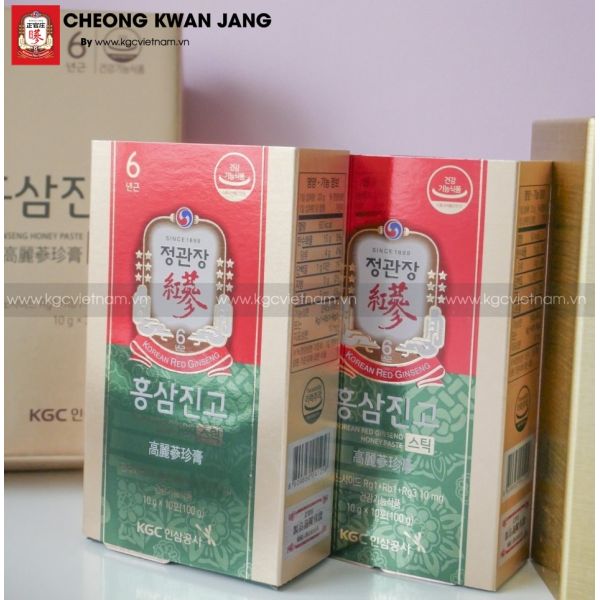 Tinh chất hồng sâm mật ong KGC Jung Kwan Jang Honey Paste 10g x 30 gói