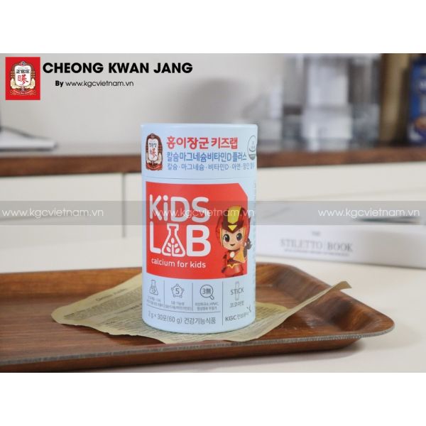 Vitamin trẻ em Calcium for kids KGC Jung Kwan Jang 2g x 30 gói