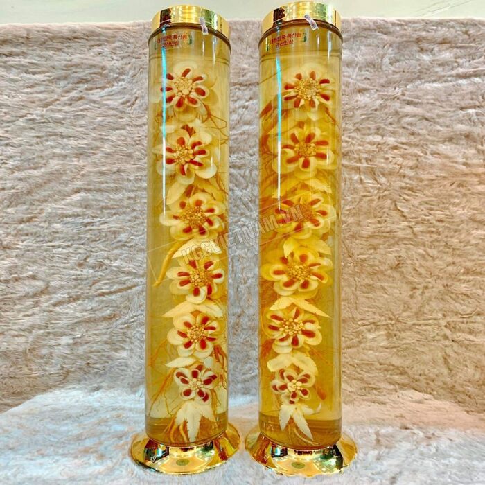 Bình rượu hoa sâm 11L bình trụ số 44