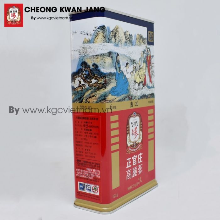 Hồng Sâm Củ Khô KGC Hàn Quốc  150 gam 7 củ số 20 | kgcvietnam.vn