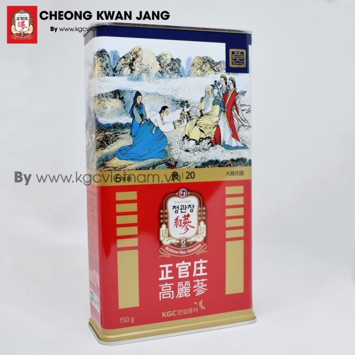 Hồng Sâm Củ Khô KGC Hàn Quốc  150 gam 7 củ số 20 | kgcvietnam.vn