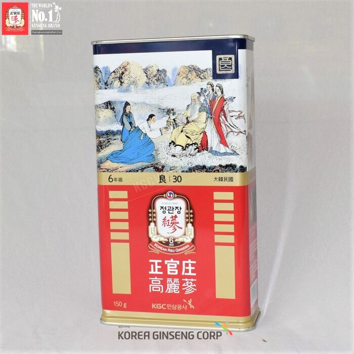 Hồng Sâm Củ Khô Jung Kwan Jang Hàn Quốc 150 gam số 30( hộp 10 củ) | kgcvietnam.vn