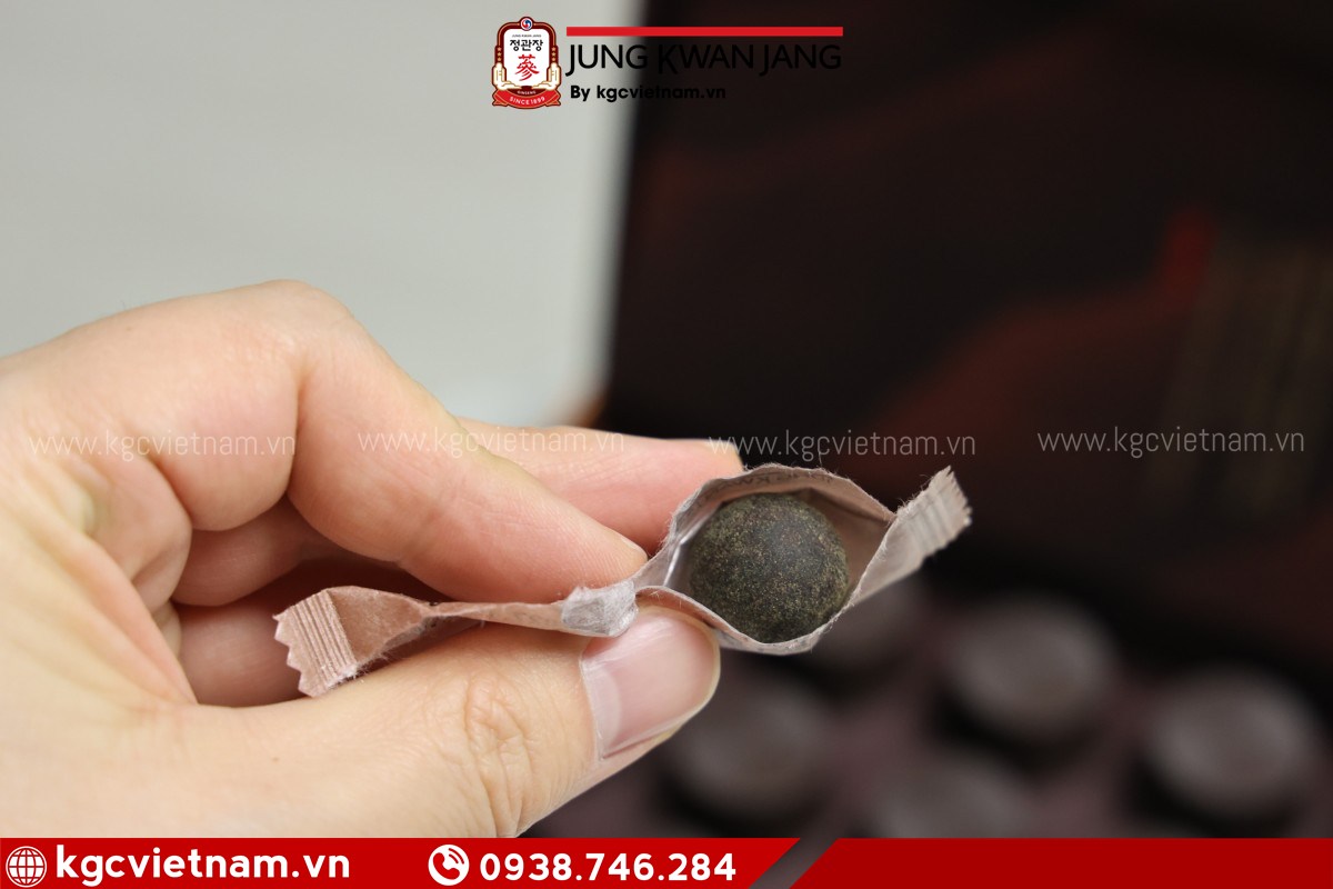 Chi Tiết Viên Hồng Sâm Linh Đan KGC Jung Kwan Jang