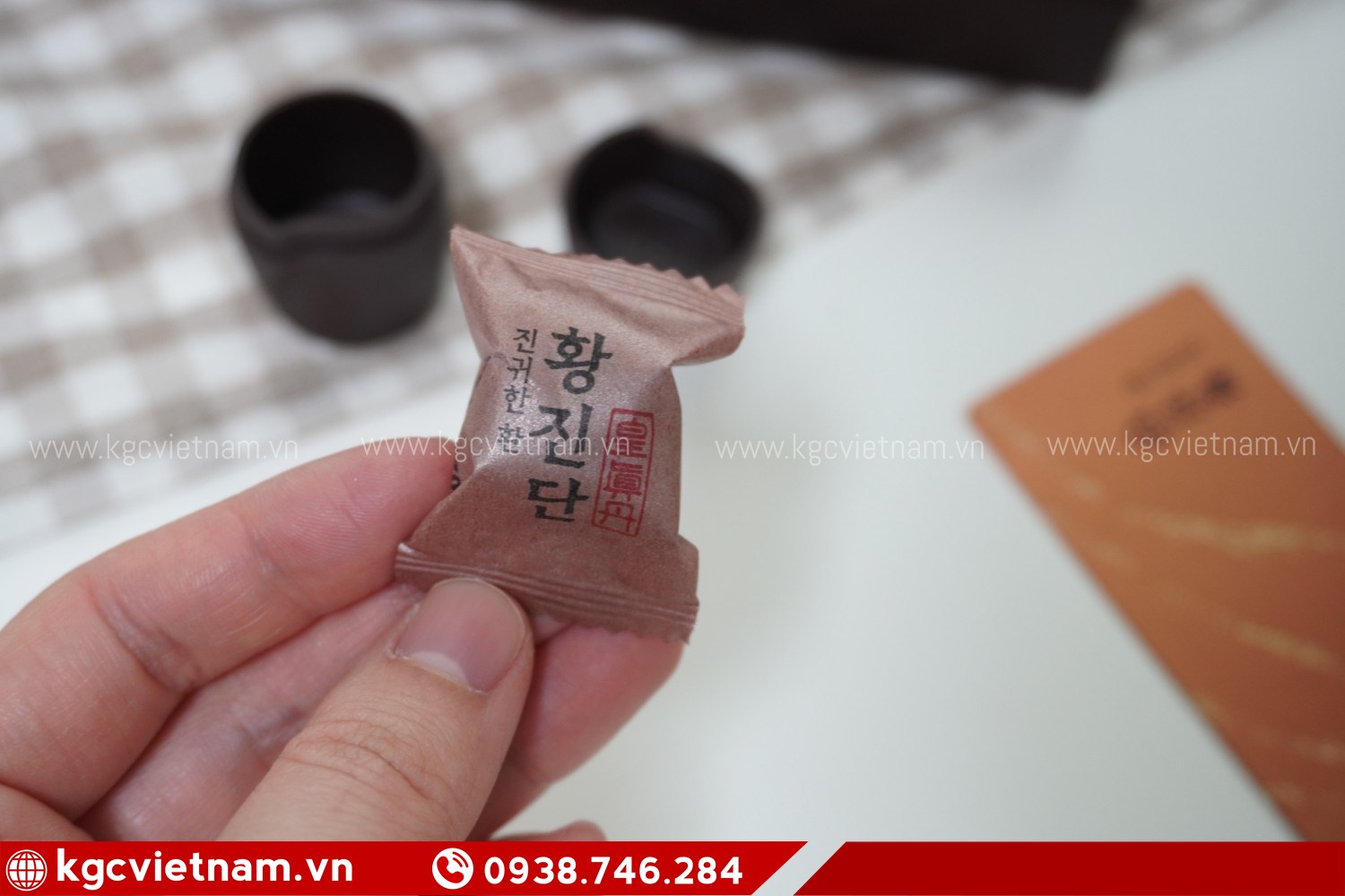 hình ảnh thực tế viên linh đan kgc jung kwan jang chính hãng